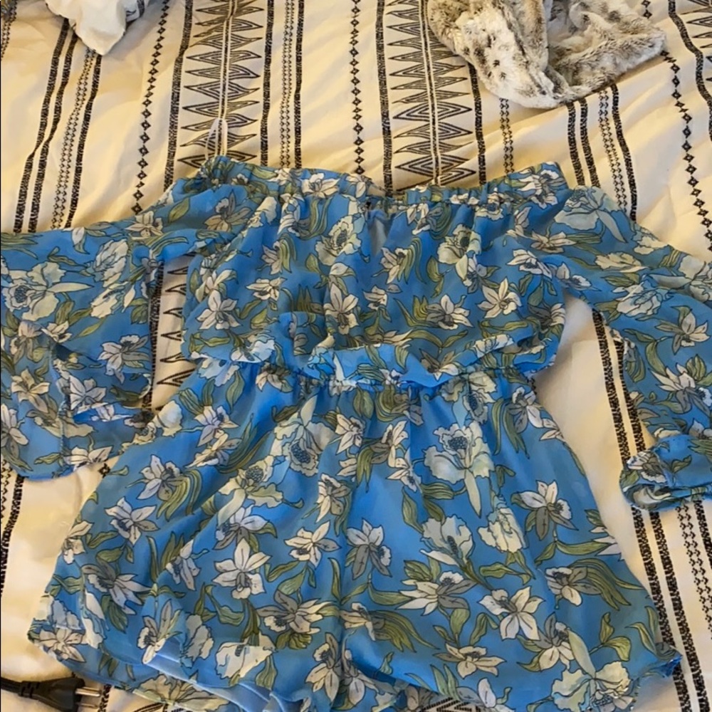 Off the Shoulder Lulu’s Romper